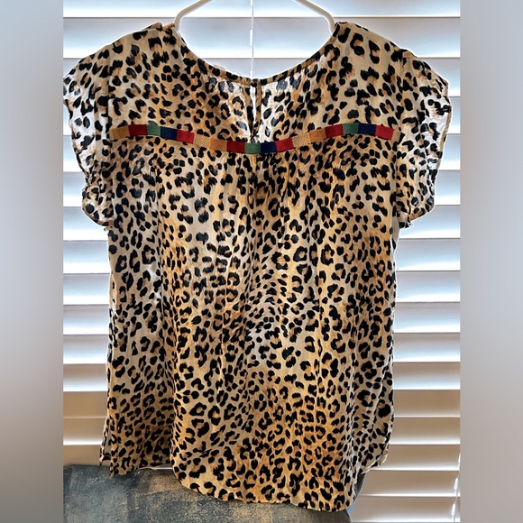 Savanah Jane Leopard top - Picture 2 of 3